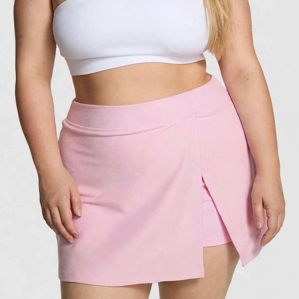 PINK Victoria's Secret Light Pink Mini Skort XL